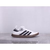 ราคา ✕Adidas Samba Primeknit Sock”White/Black“ ผู้ชายและผู้หญิงแฟชั่นสบาย ๆ วินเทจเทรนด์กีฬารองเท้าวิ่ง (19893975581)