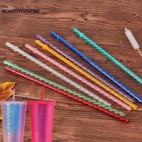 ราคา NONDYOMX หลอดดื่มพลาสติก, รีไซเคิลหลอด ECOZEN, Creative Party Supplies พร้อมเข็มกลัด Multi-สีขนาดใหญ่เส้นผ่าศูนย์กลางฟางสําหรับห้องครัวและบาร์ (42231942526)