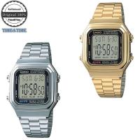 ราคา CASIO Standard นาฬิกาข้อมือ รุ่น A178WA-1ADF, A178WGA-1ADF (880987630)