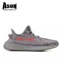 ราคา Ad Yeezy Boost 350 V2 Beluga 2.0 สีเทาสีส้มผู้ชายผู้หญิงรองเท้าวิ่งจ๊อกกิ้งกีฬา AH2203 ZXXJ (55364833069)