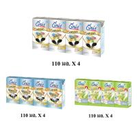 ราคา ดีน่านมถั่วเหลืองยูเอชที สูตรงาดำ 2 เท่า ขนาด 110 มล. แพค 4 (7953435095)
