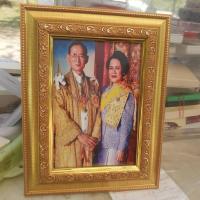 ราคา รูป ร.9คู่พระพันปีขนาด3×5" (52407714976)