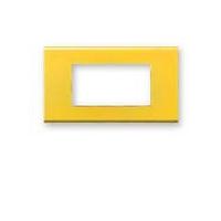 ราคา Panasonic หน้ากากพลาสติก สีเหลือง 3 ช่อง WEG6803Y (6719532768)