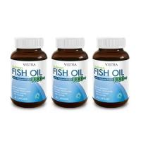 ราคา Vistra Salmon Fish Oil 1000mg วิสทร้า ฟิชออย 1000มก. 45 เม็ด 3 ขวด (584673149)