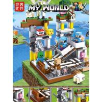 ราคา เลโก้ minecraft minecraft toy บล็อกตัวต่อจีน มายคราฟ ชุด ชายหญิงปัญญารูปแบบการประกอบเด็กหมู่บ้านของเล่น 6-14 ปี (48563845474)