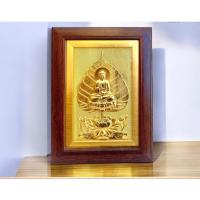 ราคา ภาพวาดทองสําริดพระพุทธใบโพธิ์ (15ซม. x 20ซม.) (55315042998)