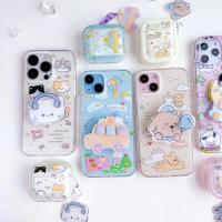 ราคา พร้อมส่ง✨T9S67&A4 รวม Set Case ไอริงหมาง่วง โปเชโกะ ไอริงรถ+holder สำหรับ iPhone+AirPods เคสไอโฟน 14Promax,Gen1-Pro2 (17097421779)