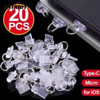 ราคา 5/10/20pcs สําหรับ Type-C Micro-USB iOS - กันน้ําโทรศัพท์ Stopper ฝาครอบป้องกัน-พอร์ตชาร์จโทรศัพท์ปลั๊ก Caps - โปร่งใส DIY โทรศัพท์จี้ปลั๊ก - ปลั๊กป้องกันฝุ่น (26825810341)