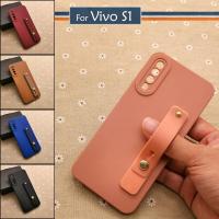 ราคา Vivo S1 Simple Ring I-Ring Back Case TPU Soft Cover Casing Colourful Stand Mobile Housing (50564531394)