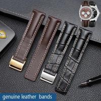 ราคา For Breitling Watch Strap Aviation Timing Cross Ocean Avenger Challenger Culture Cowhide Men's Watch Band accessories 22mm 24mm (50910221101)