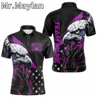 ราคา 3D Mens Bowling Sports Man เสื้อโปโล Ustom แสงสีแดง Bowling Ball และ Pins ทีมโบว์ลิ่ง Jersey ชุดของขวัญ Bowlers Unisex Tops YNCP (47412166990)