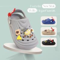 ราคา รองเท้าแตะเด็ก Baim Game Boy โดนัท & Sup Accessories กันลื่น นุ่ม ไซส์ 30-35 EVA J501T-2 (56459367260)