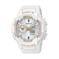 ราคา Casio Baby-G นาฬิกาข้อมือผู้หญิง สายเรซิ่น รุ่น BGA-230SA-7A - สีขาว (1086318505)