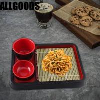 ราคา ALLGOODS จานบะหมี่เย็น, พลาสติกพร้อมเสื่อไม้ไผ่ จานบะหมี่โซบะ, จานซอสแฟชั่นอเนกประสงค์สไตล์ญี่ปุ่นถาดอาหารซูชิปาร์ตี้ (45910164531)