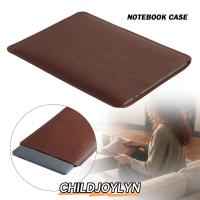 ราคา CHILDJOYLYN Laptop Sleeve Carring , PU Leather 13 14 15 นิ้ว Notebook , Water and Splash Proof Microfiber Lining Laptop Bag for Dell Laptop (47211174480)