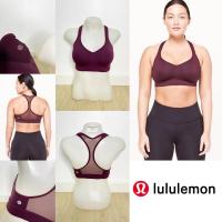 ราคา Lululemon รุ่น speed up bra size 6 ประมาณ S อก 32-34 (cup C -D) มือสอง แบรนด์แท้ (13216591080)