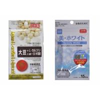 ราคา Daiso soy bean + Beauty white กินคู่กันเพื่อผิวขาว หมดอายุ 21-22 (2081266714)