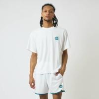 ราคา Spalding เสื้อยืด Ball Pattern พิมพ์เสื้อยืดกีฬาดูดซับความชื้น ผ้าฝ้าย 100% หลวมประเภท unisex (27445389397)