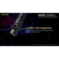 ราคา ไฟฉาย Nitecore MH12 SE ไฟฉาย LED 1800 ลูเมนส์ สินค้าตัวแทนในไทยมีประกันซ่อมสามปี (16787242483)