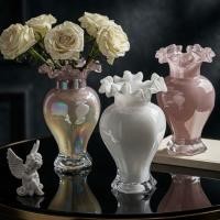 ราคา แจกันแก้วโบราณสีพาสเทล (52108161905)
