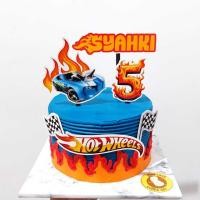 ราคา Hot Wheels Topper // Hot Wheels ตกแต่งเค้ก // Hot Wheels Paper Topper // Custom Hot Wheels Topper (42232845195)