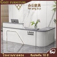 ราคา เคาน์เตอร์ บาร์กาแฟ เคาเตอร์ เคาเตอร์ไม้ เคาน์เตอร์ต้อนรับบริษัท ไฟ LED แถบฟรี กว้าง 60CM สูง 100CM (28062089487)