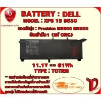 ราคา BATTERY : DELL TOTRM ++ แท้ ORG ใช้ได้กับรุ่น Dell XPS 15 9530 9535 Dell Precision M3800 M3930 สินค้ามือ1 (15595328769)
