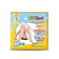 ราคา [สินค้าส่งด่วน] เบบี้เลิฟ เพลย์แพ้นท์ L 16 ชิ้น (56462113411)