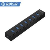 ราคา ORICO H7013-U3 USB3.0 HUB 7 Ports USB3.0 HUB With 5V2A Power Adapter โอริโก้ ฮับยูเอสบี 7 พอร์ต (27665584084)