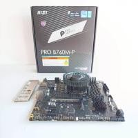 ราคา CPU Core i5 12400 + M/B MSI PRO B760M-P DDR5 (47961626112)