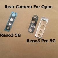 ราคา ฝาครอบเลนส์กระจกกล้องด้านหลังด้านหลังสําหรับ Oppo Reno3 Reno 3 Pro 5G พร้อมอะไหล่ซ่อมสติกเกอร์กาว (29845414993)
