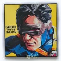 ราคา Cyclops ไซคลอปส์ X-Men มาร์เวล Marvel รูปภาพ​ติด​ผนัง ​pop​ art การ์ตูน กรอบรูปพร้อมแขวน แต่งบ้าน ของขวัญ (3838581855)