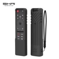 ราคา เคสซิลิโคนป้องกันสําหรับ LG MR25 GA Magic Remote, Anti-Slip กันกระแทกล้างทําความสะอาดได้พร้อมช่องใส่การ์ด, ใช้งานร่วมกับ 2025 LG OLED G5/C5/B5, QNED 92A/85A/80A, UA77 Series TV (40958457446)