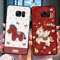 ราคา เคสสําหรับ SamSung Note 5- S6- S6 Edge- S7- S7 Edge- Note Fe (Fan Edition) ลายม้านําโชค ม้านําโชค 2026 (46158942849)