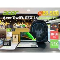 ราคา ❤️ปรับลดราคา ACER Swift SFX14 Ryzen 7 5800 การ์ดจอ RTX3050 Ti Ram 16GB SSD 512GB เครื่องใหม่ ประกันศูนย์ 2ปี (23956235963)