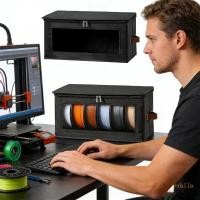 ราคา Exhila Stylish And Functional 3D Printer Materials Storage รักษาสภาพเส้นใย (28995107305)