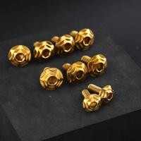 ราคา น็อตชุดสี สมาย เฟือง-ทอง 1ชุด 9 ตัว งานสแตนเลส304 สำหรับมอเตอร์ไซค์ สกูรทอง (26794431679)