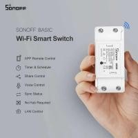 ราคา Itead SONOFF Basic R2 Mini DIY Module สวิตช์ไฟ Wifi ควบคุมผ่านแอปไร้สาย สวิตช์ควบคุมระยะไกล 220V สวิตช์ไฟฟ้าอัจฉริยะสำหร (54513293073)