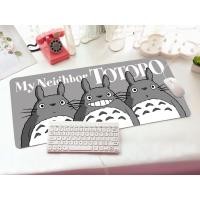 ราคา TOTORO G แผ่นรอง คีย์บอร์ด รองคีย์บอร์ด ลาย TOTORO G สีสวย นุ่มมือ ขนาด 30 x 70 cm แผ่นหนานุ่ม มียางกันลื่นด้านใต้ MNN (17944775729)