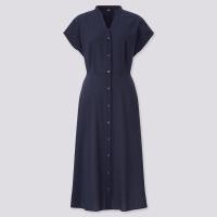 ราคา ส่งต่อ ไม่มีตำหนิ ชุดเดรส uniqlo สี navy size S เป็นเซ็ต 2 ชิ้น มีชุดซับในค่ะ เดรส เดรสทำงาน ชุดผู้หญิง (27110797818)