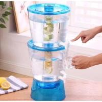 ราคา เครื่องจ่ายน้ำผลไม้ มีก๊อก 2ชั้นความจุ13ลิตร โถจ่ายน้ำหวาน (26584997013)