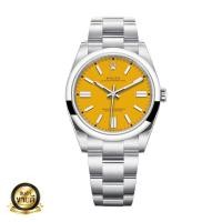 ราคา Rolex Oyster Perpetual Orange Dial 124300-0004 (40803834384)