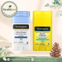 ราคา พร้อมส่ง Neutrogena Ultra Sheer Face & Body Stick กันแดด SPF70 แบบแท่ง, Sunscreen 42 g Beach (52800305216)