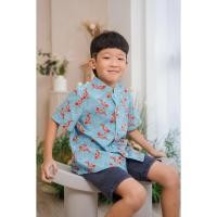 ราคา เสื้อเชิ้ตคอจีนเด็กชายก้อยแดง (42918126738)