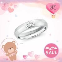 ราคา Carob Jewelry แหวนเพชรชาย ตัวเรือนทอง 18K Gold ประดับเพชรเบลเยี่ยมแท้ มีใบรับประกัน Knife Edge Diamond Ring รหัส R2330 (20502904773)