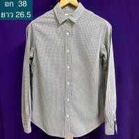 ราคา เสื้อเชิ้ต แบรนด์ยูนิโคล่ Uniqlo มือสอง (25489351610)