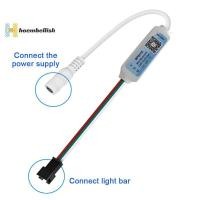 ราคา <Hodembellish>SP621E Mini RGB Controller สําหรับ WS2811 WS2812 WS2813 LED Strip Light Control -24V ได้ดี (48763609656)