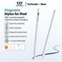 ราคา GOOJODOQ CD3295 Stylus Pen For Pad Pencil Magnetic&Typ-C charging Bluetooth Connection Palm Rejection Tilt Pen (27484562969)