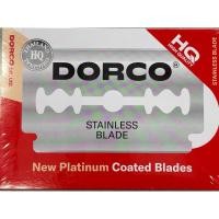 ราคา แพ็คเกจ ใหม่ Dorco staneless blade ใบมีดโกน สแตนเลสแท้ 100% ดอร์โก แต่งผม แต่งขน หนวด คิ้ว กันคิ้ว ใบมีดกันคิ้ว มีดตัดผม (6758721788)