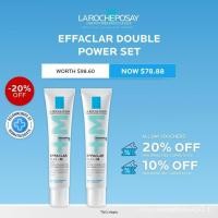 ราคา LA ROCHE-POSAY EFFACLAR DOUBLE POWER SET (51614113165)